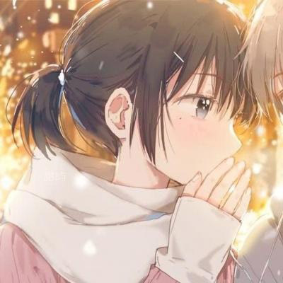 qq情头可爱萌情侣头像一人一张(优选30张)