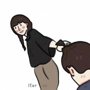 qq头像可爱萌情侣头像(共12张)