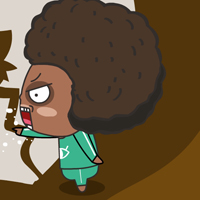 全网最火黑脸动漫头像(共18张)