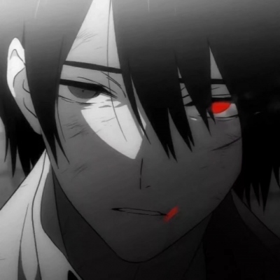 暗黑系动漫头像男图片大全(24张)