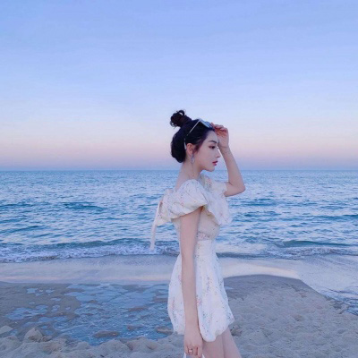 海边气质美女背影头像(优选22张)