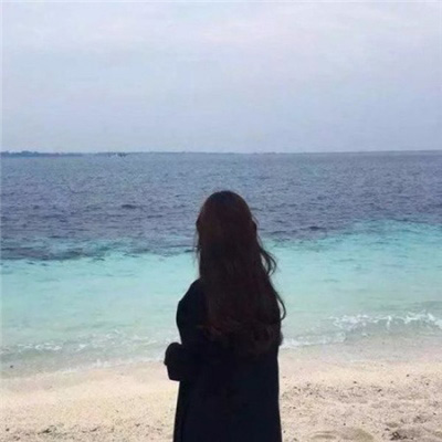 海边气质美女背影头像(优选22张)