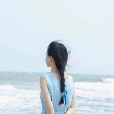 海边气质美女背影头像(优选22张)