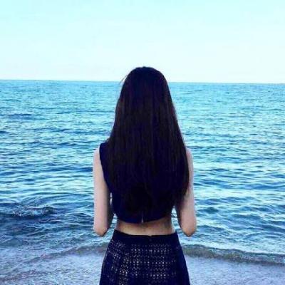 海边气质美女背影头像(优选22张)