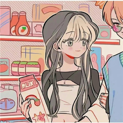 二次元可爱qq情侣头像 (共28张)