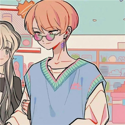 二次元可爱qq情侣头像 (共28张)