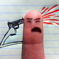 创意手指搞笑头像图片(共22张)