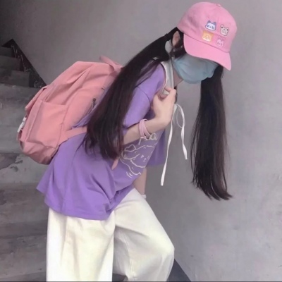 干净高级的紫色系女生头像(优选28张)