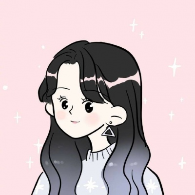 高清好看的可爱简单卡通动漫女孩头像图片(优选35张)