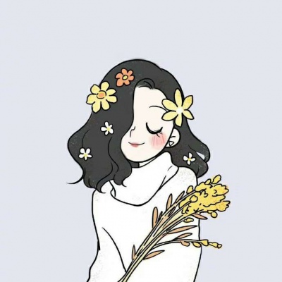 高清好看的可爱简单卡通动漫女孩头像图片(优选35张)