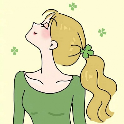 高清好看的可爱简单卡通动漫女孩头像图片(优选35张)