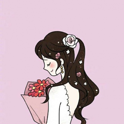 高清好看的可爱简单卡通动漫女孩头像图片(优选35张)