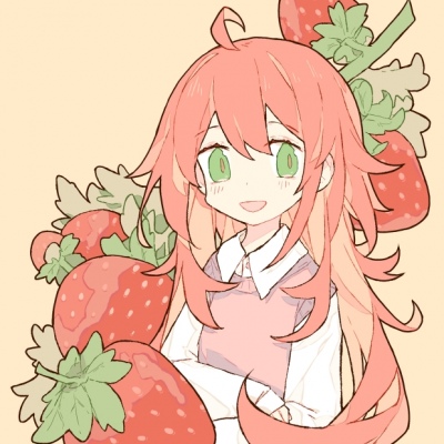 高清好看的可爱简单卡通动漫女孩头像图片(优选35张)