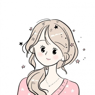 高清好看的可爱简单卡通动漫女孩头像图片(优选35张)