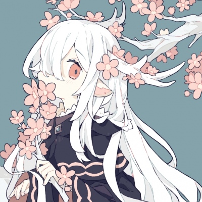 高清好看的可爱简单卡通动漫女孩头像图片(优选35张)