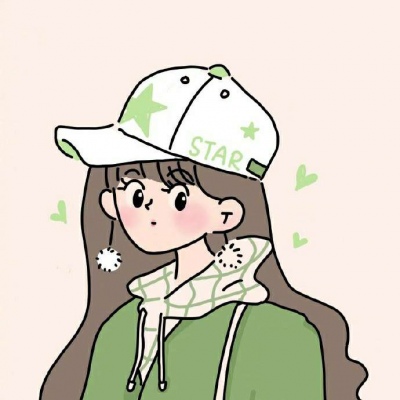 高清好看的可爱简单卡通动漫女孩头像图片(优选35张)