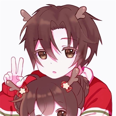 呆萌可爱卡通情侣头像(优选18张)