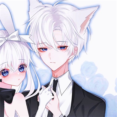 呆萌可爱卡通情侣头像(优选18张)