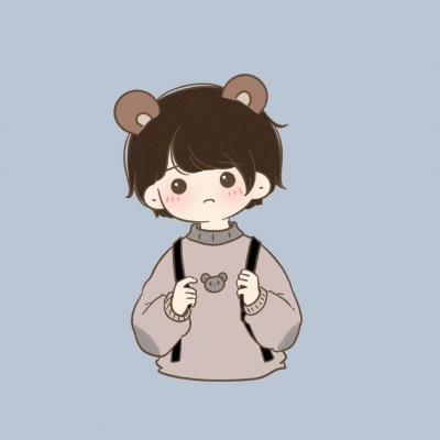 呆萌可爱卡通情侣头像(优选18张)