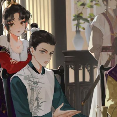 古风古韵唯美情侣头像(共14张)