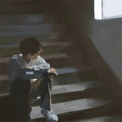 动漫男生虐心哭泣头像(共28张)