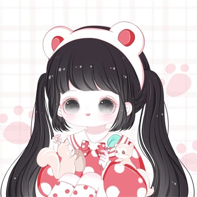 可爱女生图片卡通头像(共18张)
