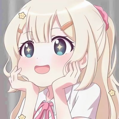 可爱女生图片卡通头像(共18张)