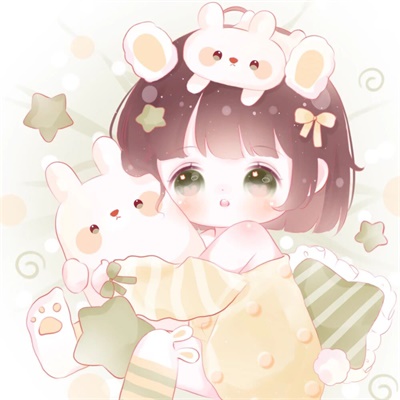 可爱女生图片卡通头像(共18张)