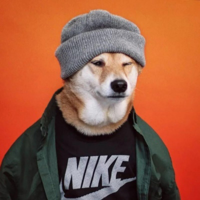 一狗一女左右情侣头像(精选18张)