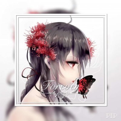 异域风情的蝴蝶美女动漫头像(精选12张)