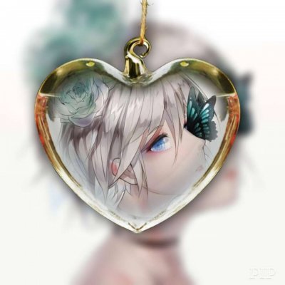 异域风情的蝴蝶美女动漫头像(精选12张)