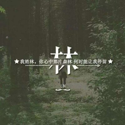 带自己姓氏的头像图片(共16张)