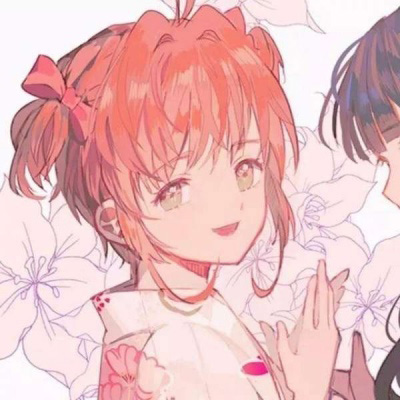 温柔闺蜜头像动漫两张(精选18张)