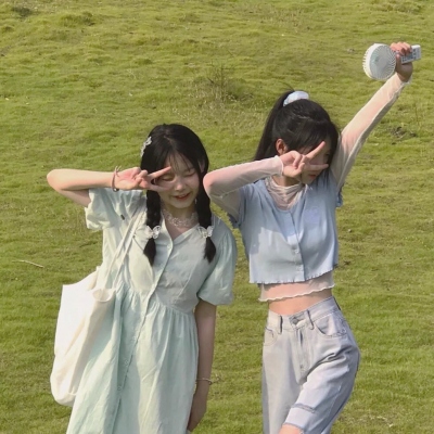 仙气的闺蜜双人头像(精选18张)