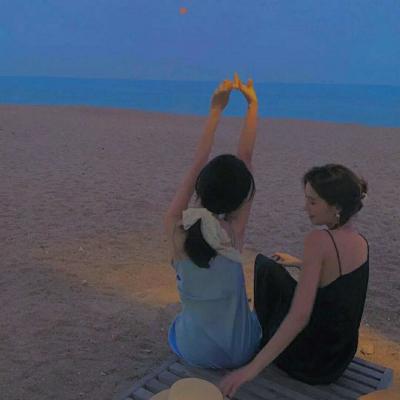 仙气的闺蜜双人头像(精选18张)