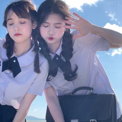 仙气的闺蜜双人头像(精选18张)