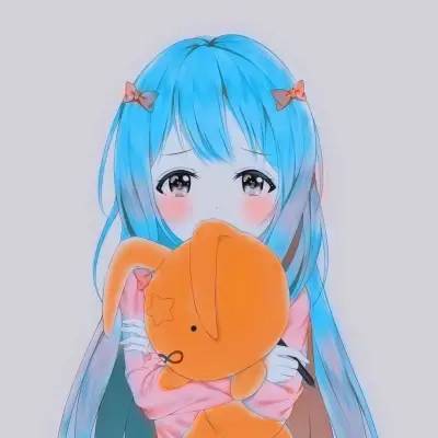 动漫可爱卡通女生头像(精选24张)