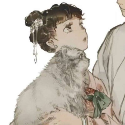 超好看的古风动漫情侣头像(共18张)