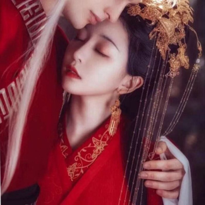 古风情侣头像一男一女(共24张)