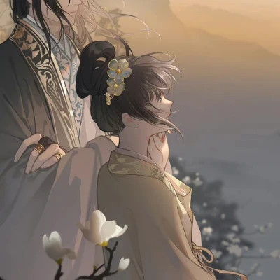 2023最火的古风情侣头像(优选14张)