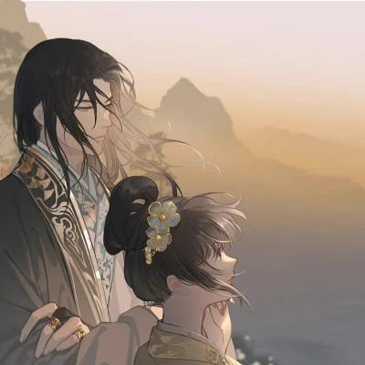 2023最火的古风情侣头像(优选14张)