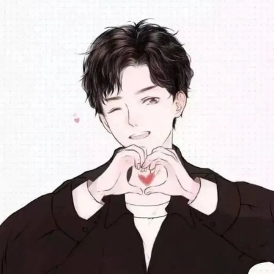 简单又幸福的卡通情侣头像(共16张)