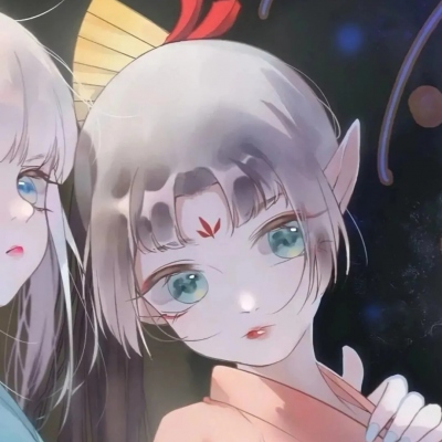 高颜值二次元情侣头像(精选20张)