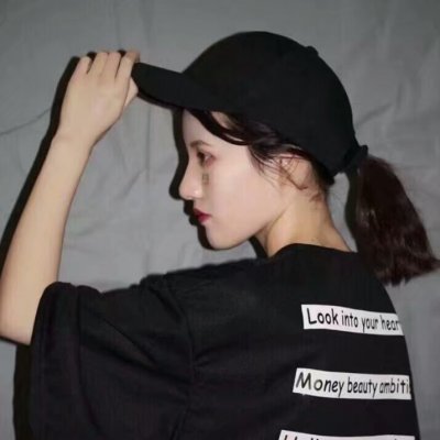 黑白情头一张男一张女情侣头像(共20张)