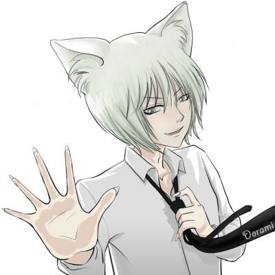 一男一女卡通情侣头像(18张)