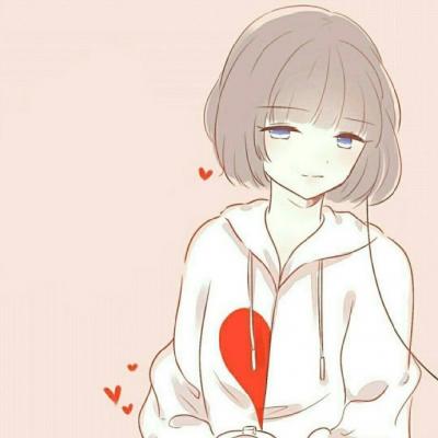 一男一女卡通情侣头像(18张)