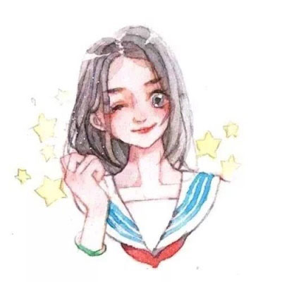 长发头像女卡通图片(20张)