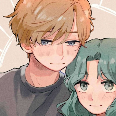 情头动漫情侣双人两张(共20张)