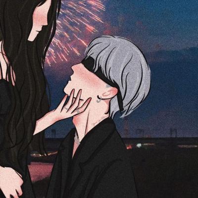 超好看的二次元情侣头像(18张)