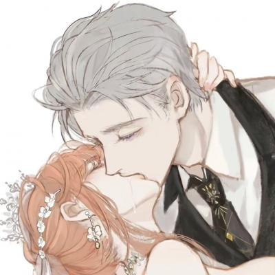 全新动漫很甜的二次元情头一男一女(共18张)